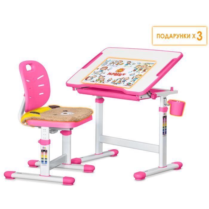 Парта со стулом Evo-kids Green (Evo-06 Ergo Z) изображение 5
