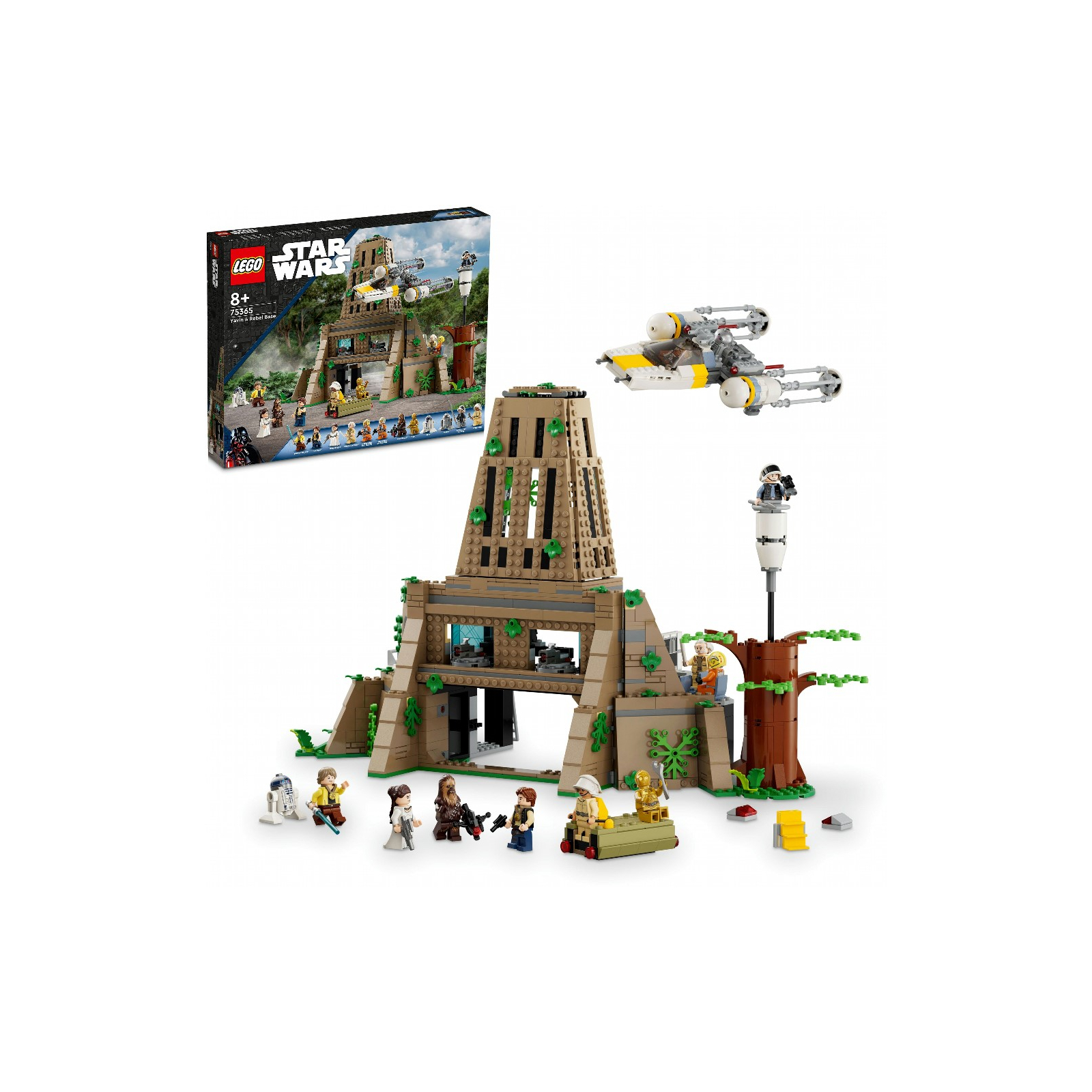 Конструктор LEGO Star Wars База повстанцев Явин 4, 1066 деталей (75365) изображение 9