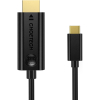 Кабель мультимедійний USB-C to HDMI 3.0m USB 3.1 Thunderbolt 3 Choetech (XCH-0030) зображення 2