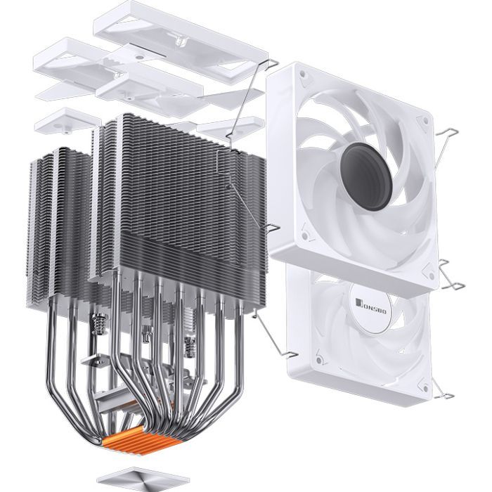 Кулер до процесора JONSBO CR-3000 ARGB White зображення 10