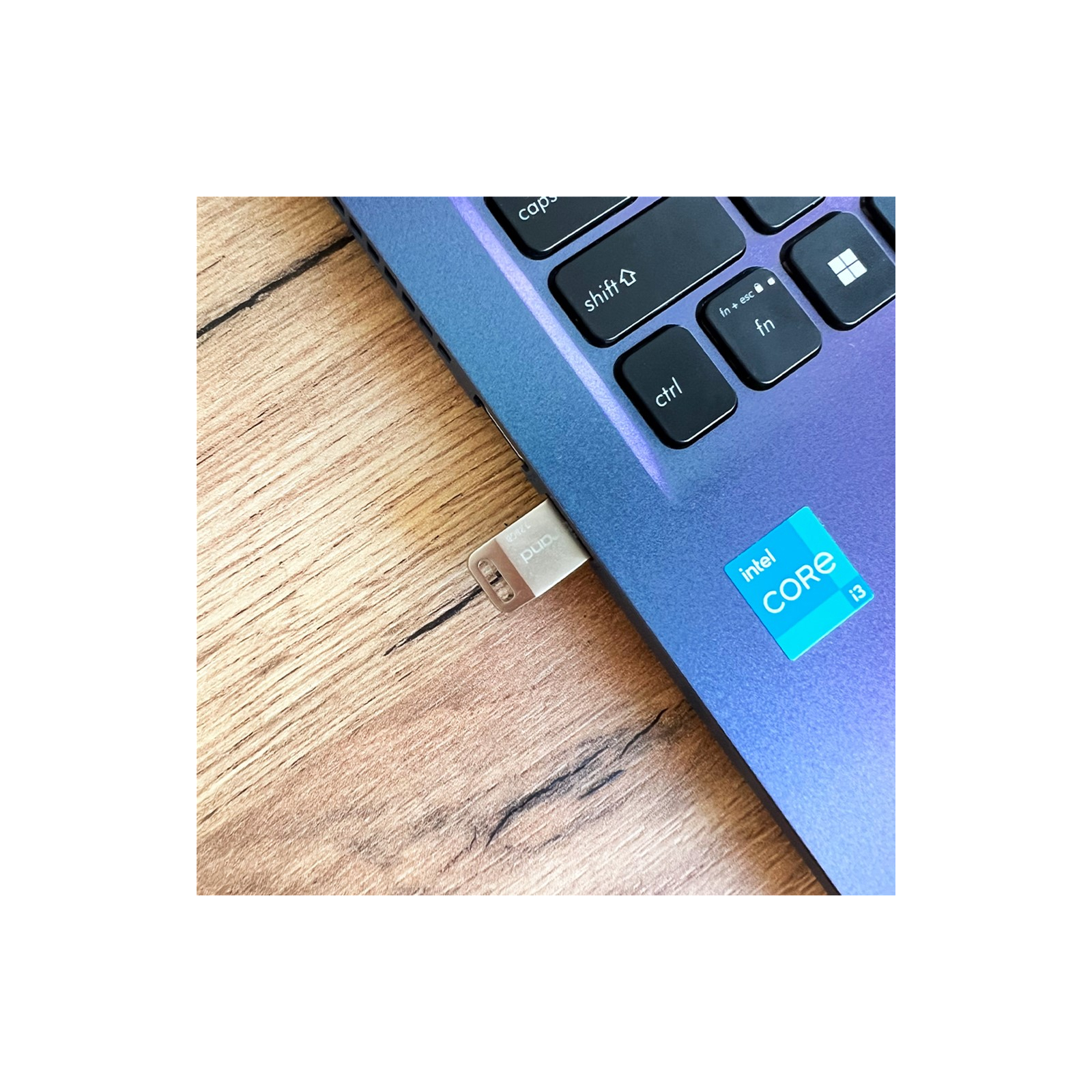 USB флеш накопитель Mibrand 128GB Ant Silver USB 3.2 (MI3.2/AN128M4S) изображение 3