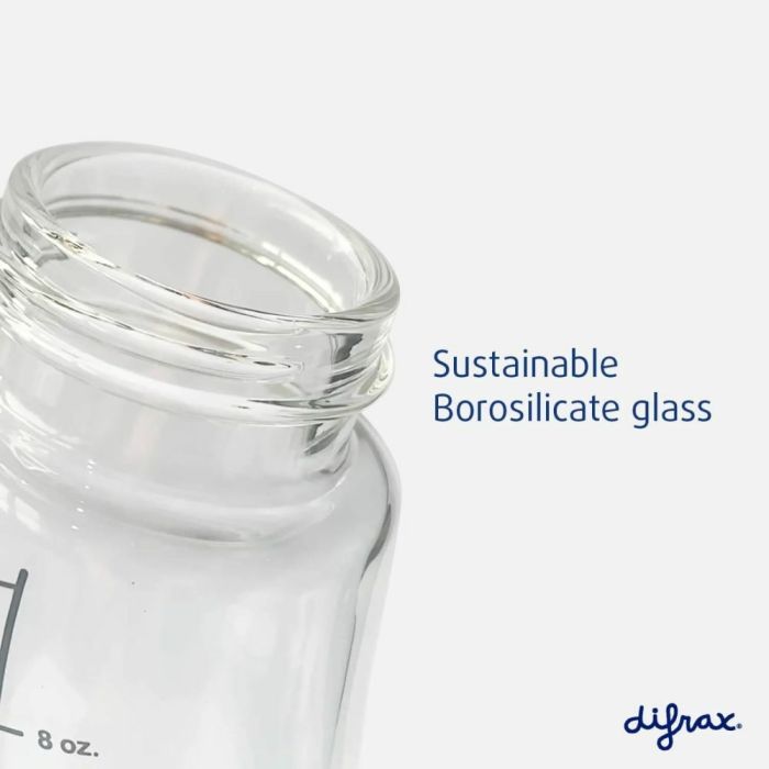 Бутылочка для кормления Difrax S-bottle Natural антиколиковая, силикон, 250 мл (736FE Blue) изображение 7