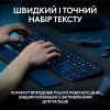 Клавіатура Logitech MX Keys S Plus Palmrest Wireless UA Graphite (920-011589) зображення 2