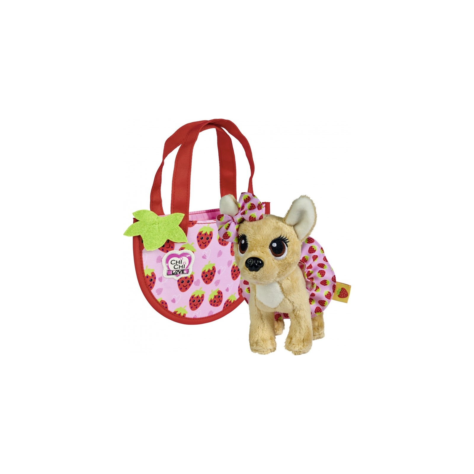 Мягкая игрушка Chi Chi Love Собачка Маленькая ягодка с сумочкой 15 см (5890147) изображение 2