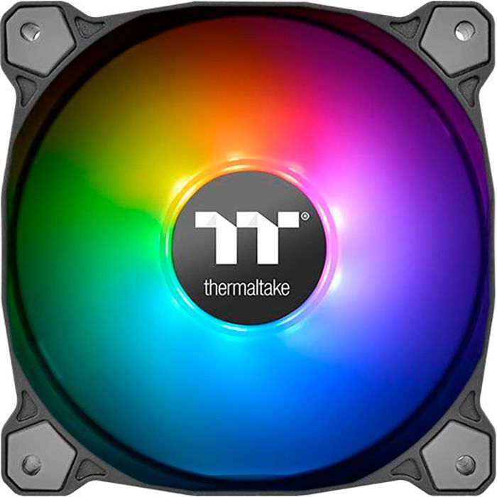 Кулер для корпуса ThermalTake Pure Plus RGB 12 Radiator Fan TT Premium Edition 3Pack/Fan/120 (CL-F063-PL12SW-A) изображение 3