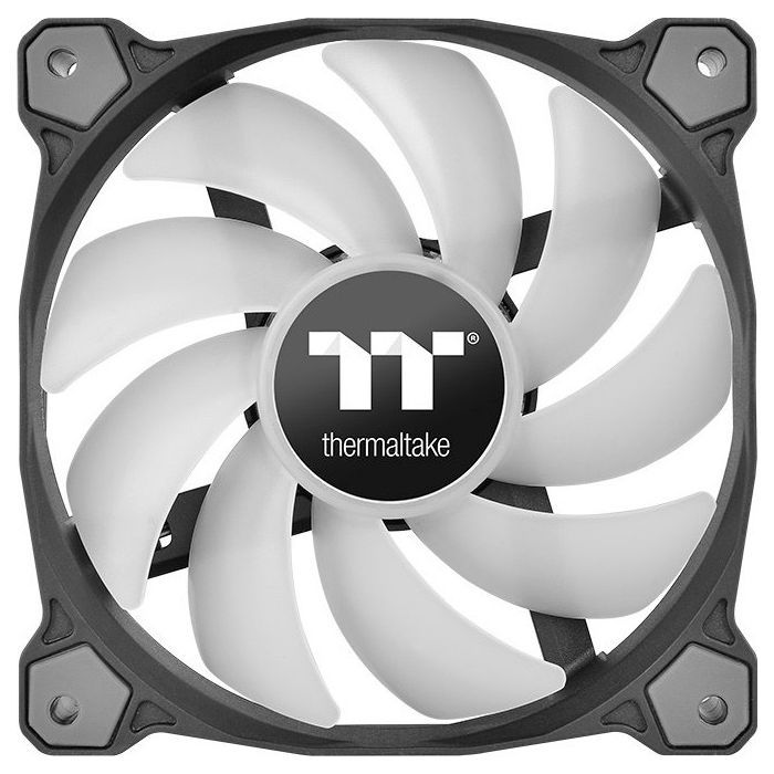 Кулер для корпуса ThermalTake Pure Plus RGB 12 Radiator Fan TT Premium Edition 3Pack/Fan/120 (CL-F063-PL12SW-A) изображение 4