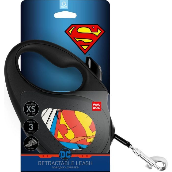 Поводок для собак WAUDOG R-leash "Супермен Герой" L до 50 кг 5 м (8126-1008-01) изображение 3