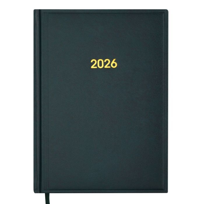 Еженедельник Buromax датированный 2026 BASE А5 зеленый (BM.2108-04)
