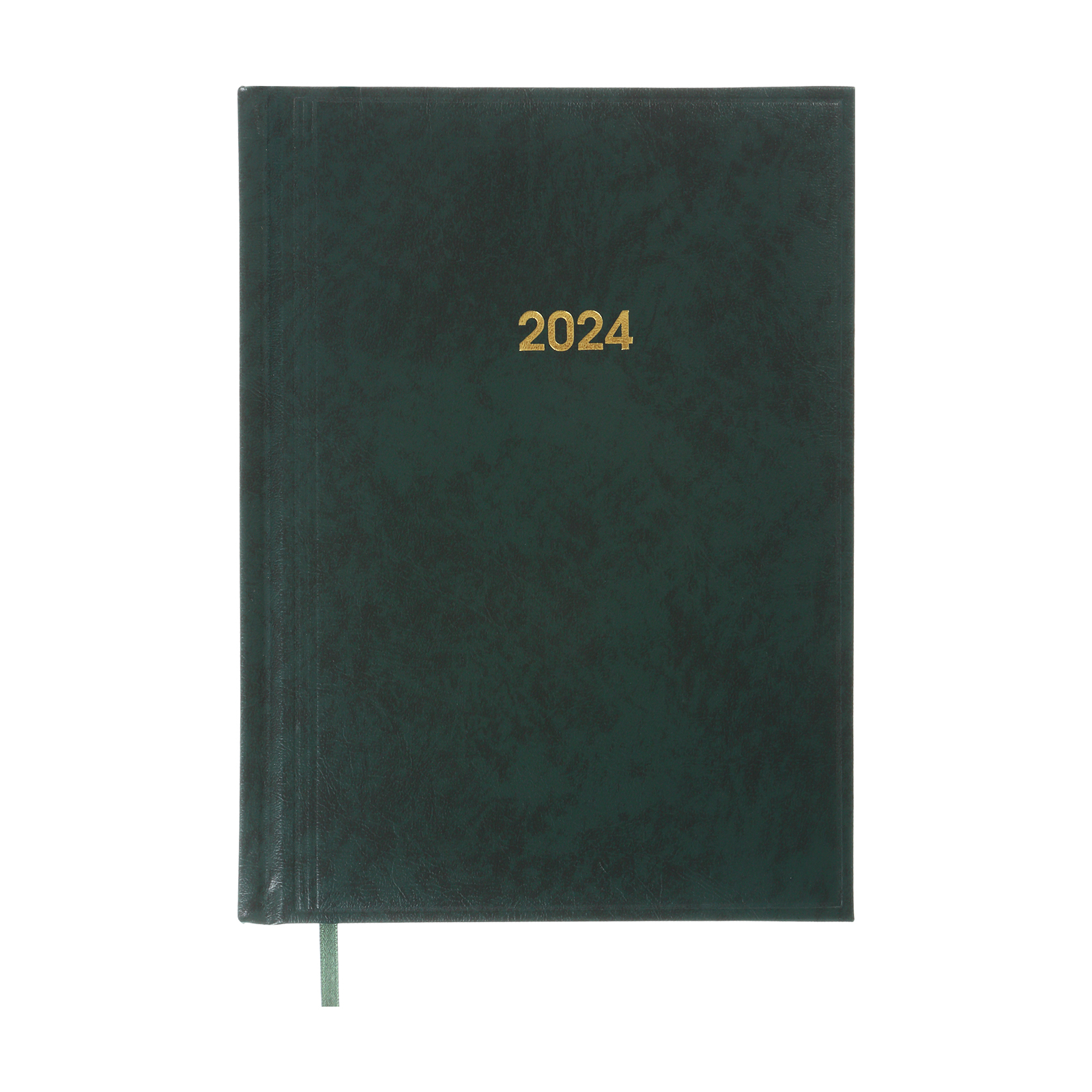 Еженедельник Buromax датированный 2024 BASE А5 зеленый (BM.2108-04)