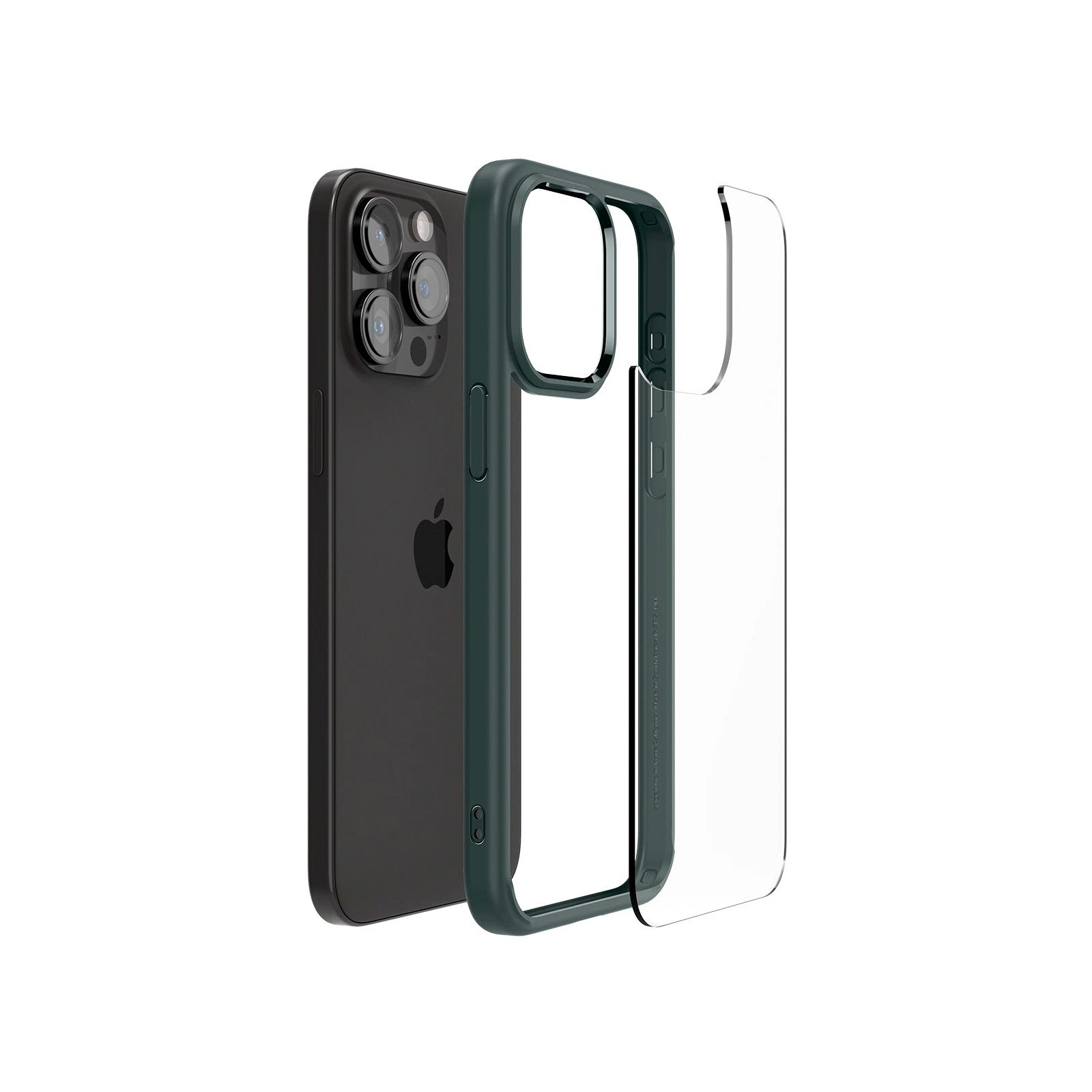 Чохол до мобільного телефона Spigen Apple iPhone 15 Pro Max Ultra Hybrid Abyss Green (ACS06574) зображення 4