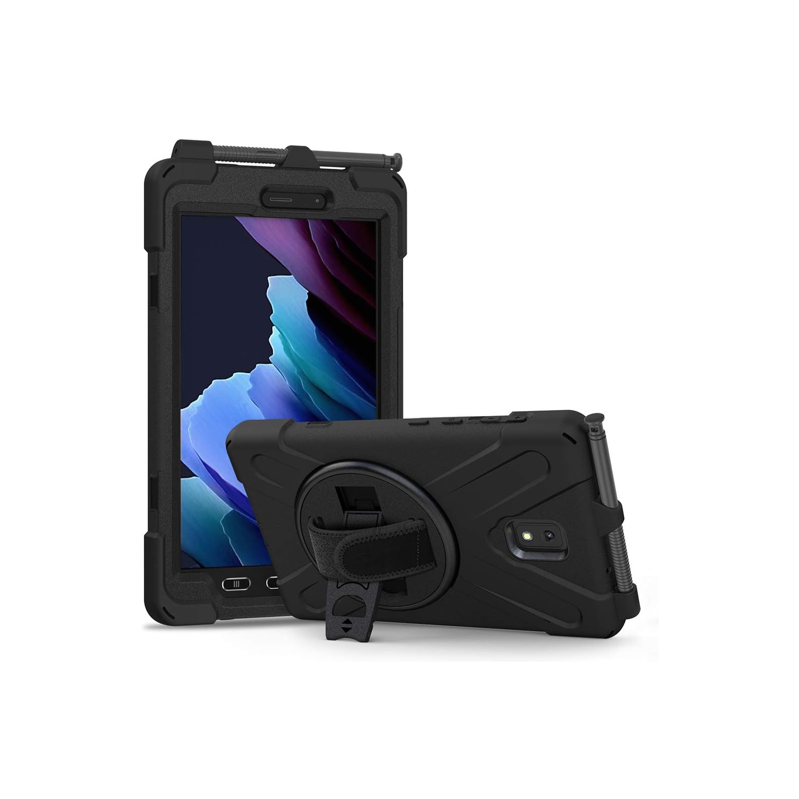 Чохол до планшета BeCover Heavy Duty Case Samsung Galaxy Tab Active 3 SM-T570/SM-T575/SM-T577 8" Black (710047)