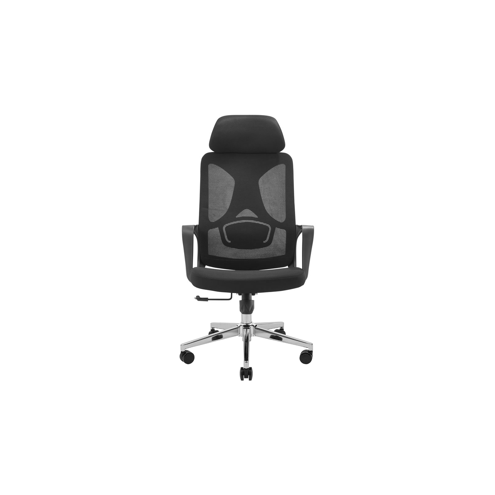 Офисное кресло Richman Монеро Хром M-1 (Tilt) Сетка черная + сетка серая (ADD0003211) изображение 2