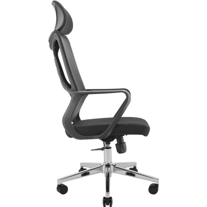 Офисное кресло Richman Монеро Хром M-1 (Tilt) Сетка черная (ADD0003210) изображение 3