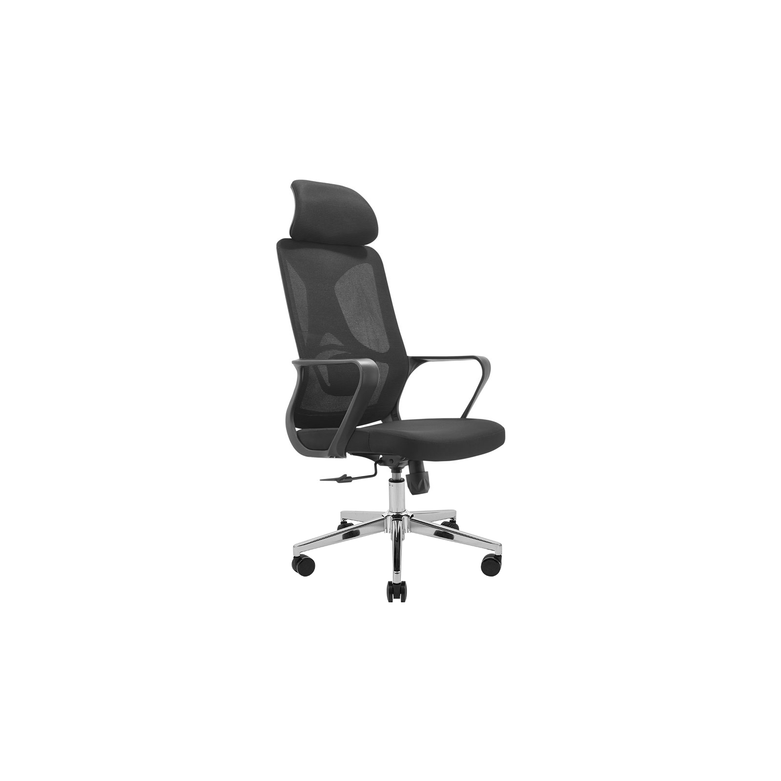 Офисное кресло Richman Монеро Хром M-1 (Tilt) Сетка черная (ADD0003210)