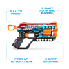 Іграшкова зброя Zuru X-Shot Швидкострільний бластер Skins Griefer Apocalypse (12 патронів) (36561E) зображення 7