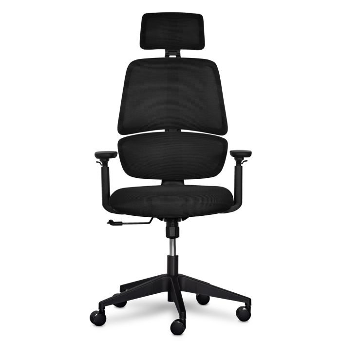 Офісне крісло Mealux Leo Air Black (Y-543 KB) зображення 2