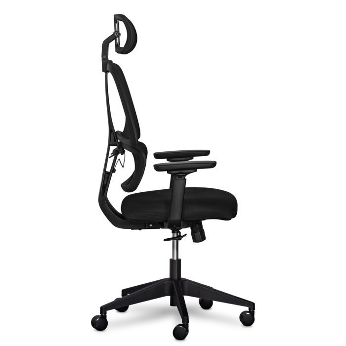 Офісне крісло Mealux Leo Air Black (Y-543 KB) зображення 4