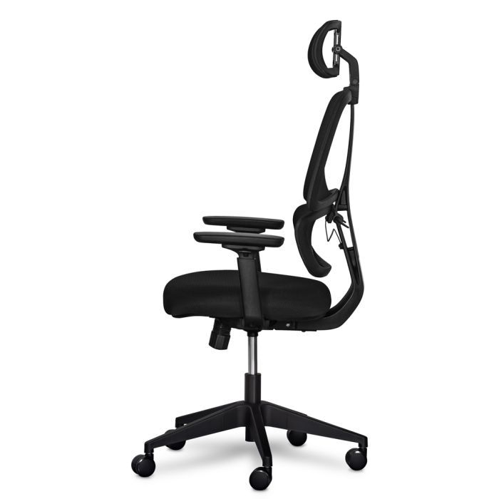 Офісне крісло Mealux Leo Air Black (Y-543 KB) зображення 5