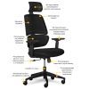 Офісне крісло Mealux Leo Air Black (Y-543 KB) зображення 8