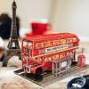 Пазл Cubic Fun Трехмерная головоломка-конструктор City Line Лондонский автобус с LED подсветкой (L538h) изображение 4