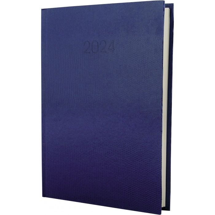 Еженедельник Economix датированный 2024 SNAKE (ЗМЕЯ) синий, А5 (E21633-02)