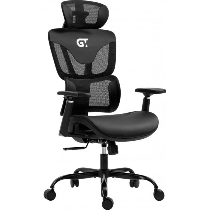 Кресло игровое GT Racer X-6005 Black изображение 2
