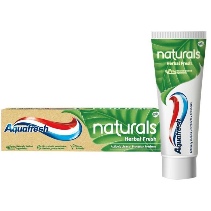 Зубная паста Aquafresh Травяная свежесть с натуральными компонентами 75 мл (5054563120267)