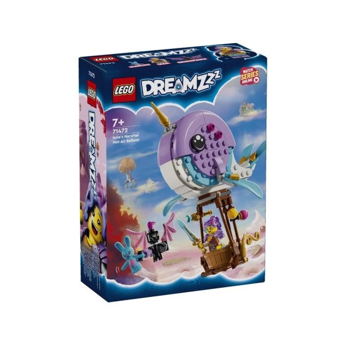 Конструктор LEGO DREAMZzz Воздушный шар Иззи Нарвал 156 деталей (71472) изображение 11