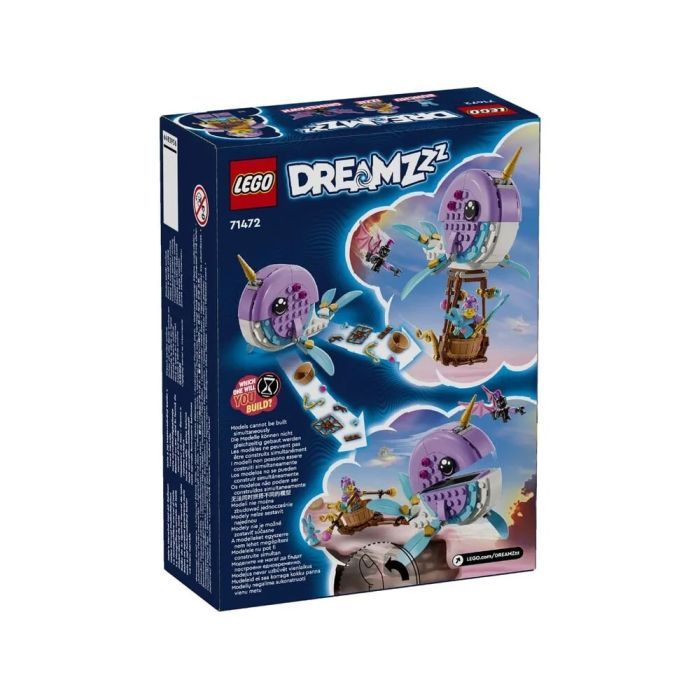 Конструктор LEGO DREAMZzz Воздушный шар Иззи Нарвал 156 деталей (71472)