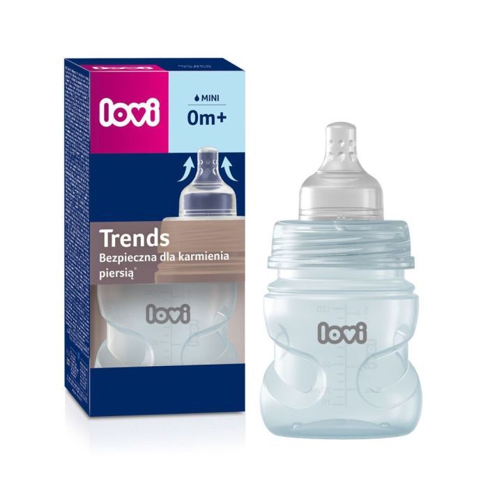 Бутылочка для кормления Lovi Trends 120 мл - зелена (21/565_gre)