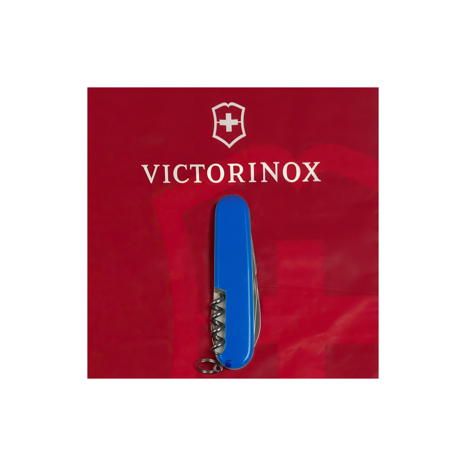 Ніж Victorinox Spartan Ukraine 91 мм Синьо-прозорий/Жовтий (1.3603.T2.8) зображення 10