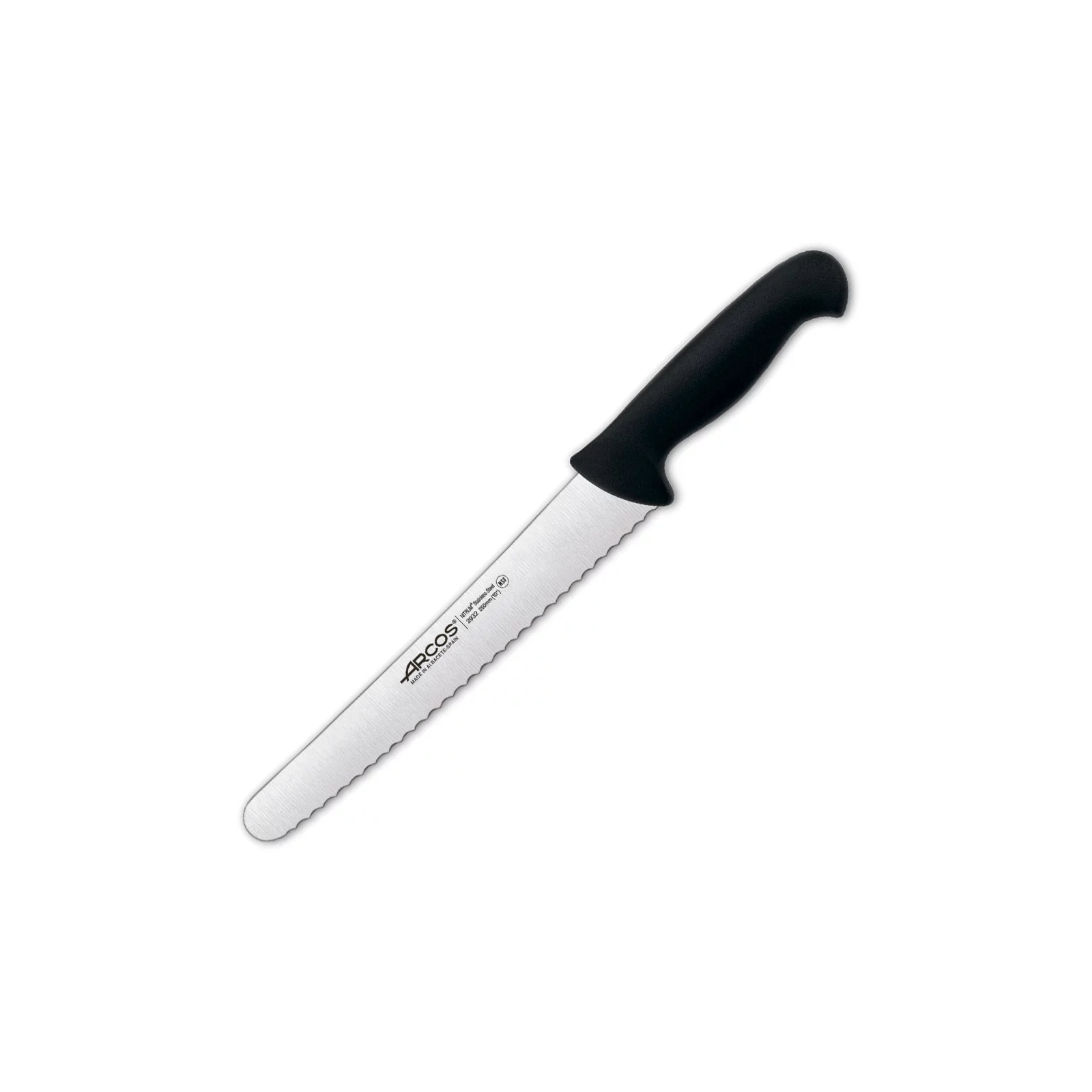 Кухонный нож Arcos серія "2900" кондитерський 250 мм Чорний (293225)