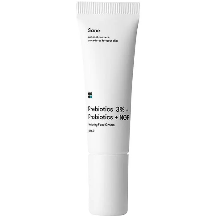 Крем для обличчя Sane Restoring Face Cream З пробіотиками 10 мл (4820266830113)