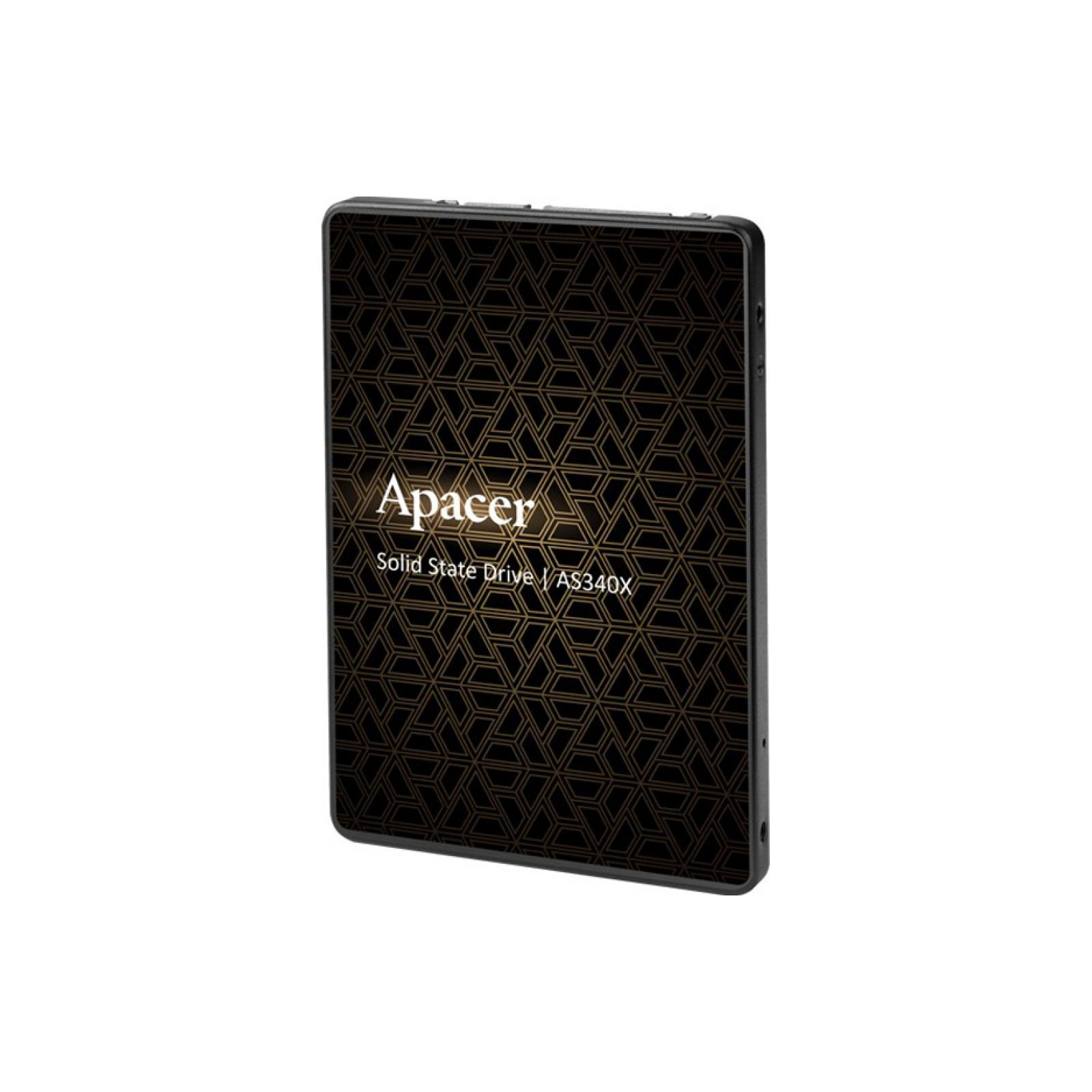 Накопитель SSD 2.5" 120GB AS340X Apacer (AP120GAS340XC) изображение 2