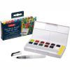 Художественный набор Derwent Inktense Paint Pan №2, 12 цветов+кисть с резервуаром (5028252607049) изображение 4