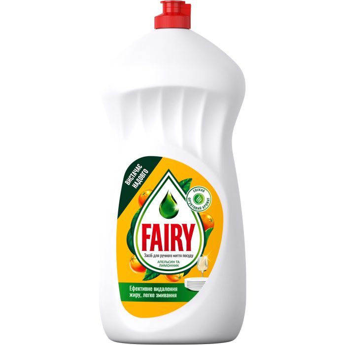 Средство для ручного мытья посуды Fairy Апельсин и Лимонник 1 л (5413149314191)