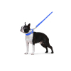 Повідок для собак Dog Extreme з нейлону подвійний Ш 20 мм Д 122 см блакитний (42982) зображення 6