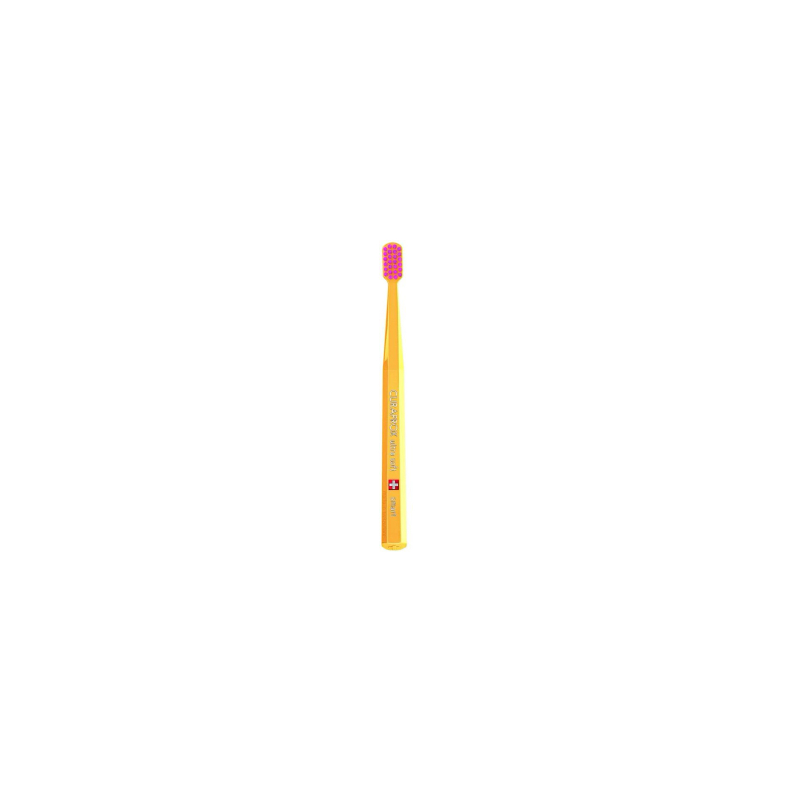 Дитяча зубна щітка Curaprox CS Smart Ultra Soft Ультрам'яка (від 5 років) Помаранчевий - Рожева (CS Smart-12)