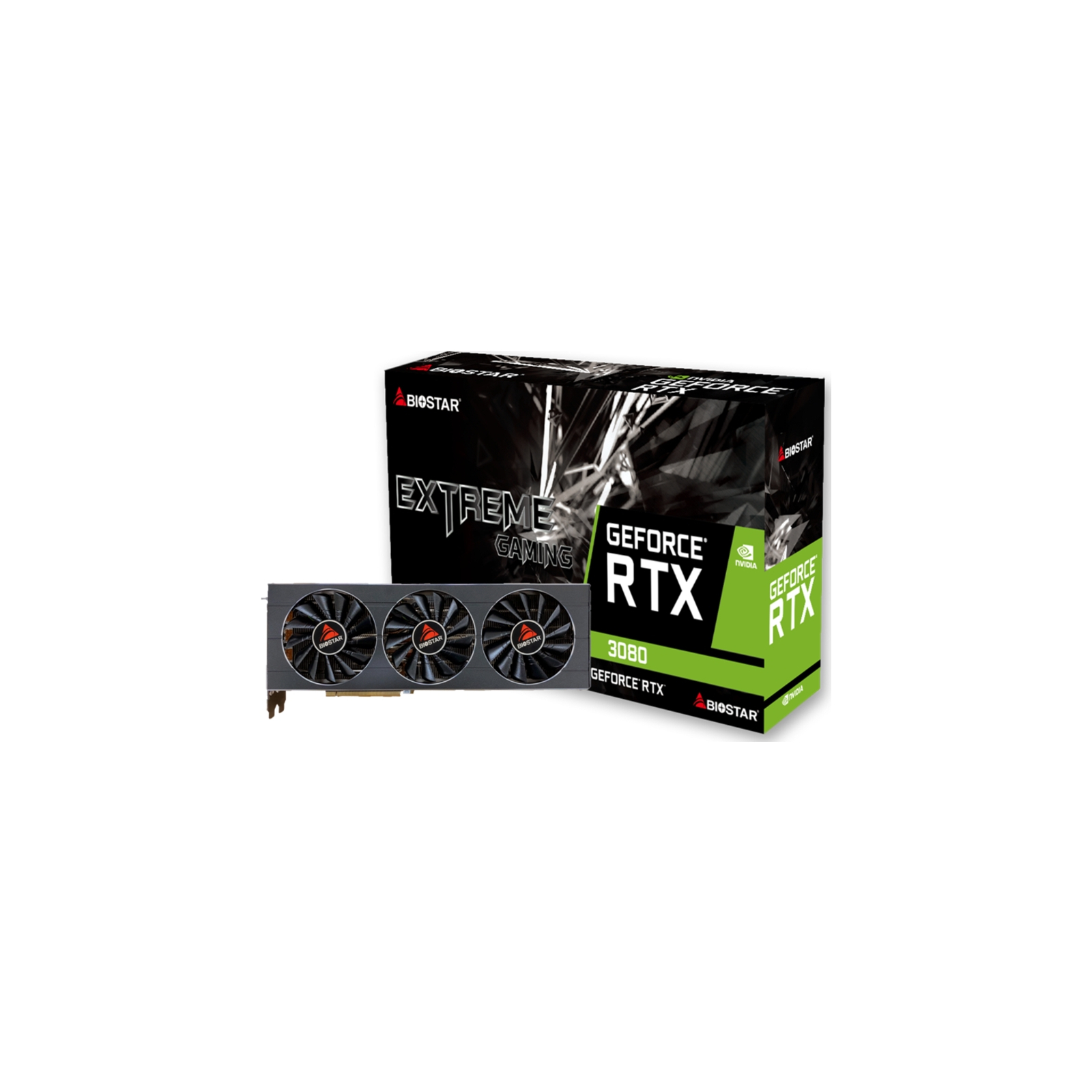 Відеокарта GeForce RTX3080 10GB Biostar (VN3816RMT3) зображення 4