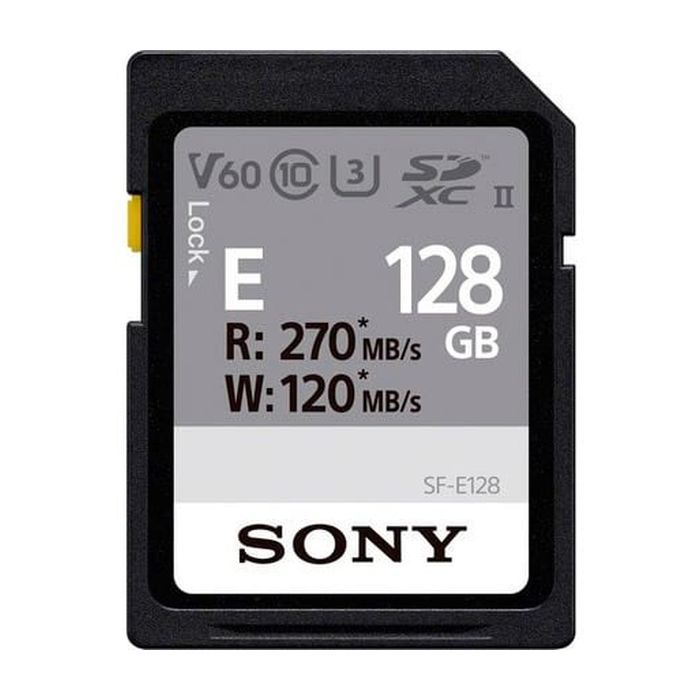 Карта памяти Sony 128GB SDXC class 10 UHS-II U3 V60 (SFE128A.ET4)