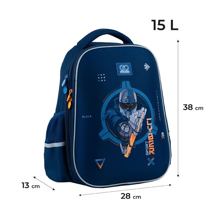 Рюкзак школьный GoPack Education 165M-8 Cyber Game (GO24-165M-8) изображение 2