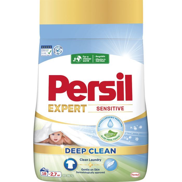 Стиральный порошок Persil Expert Deep Clean Автомат Sensitive 4.05 кг (9000101806229)