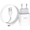 Зарядний пристрій HOCO C72A Glorious single port charger set(Type-C) White (6931474713018) зображення 2