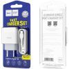 Зарядний пристрій HOCO C72A Glorious single port charger set(Type-C) White (6931474713018) зображення 6