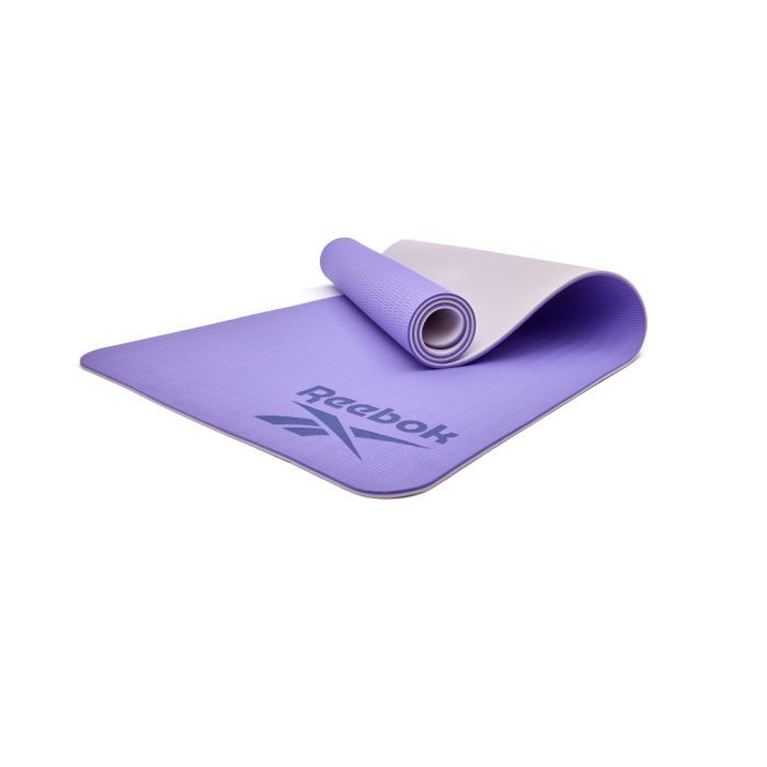 Коврик для йоги Reebok Double Sided Yoga Mat чорний, сірий RAYG-11042BKGR (885652020817) изображение 6