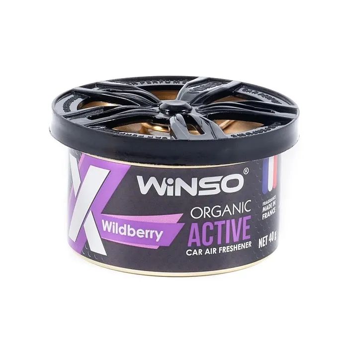 Ароматизатор для автомобиля WINSO Organic X Active 40gr - Wildberry (533740)