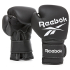 Боксерские перчатки Reebok Boxing Gloves чорний, білий RSCB-12010BK 10 унцій (885652010405)