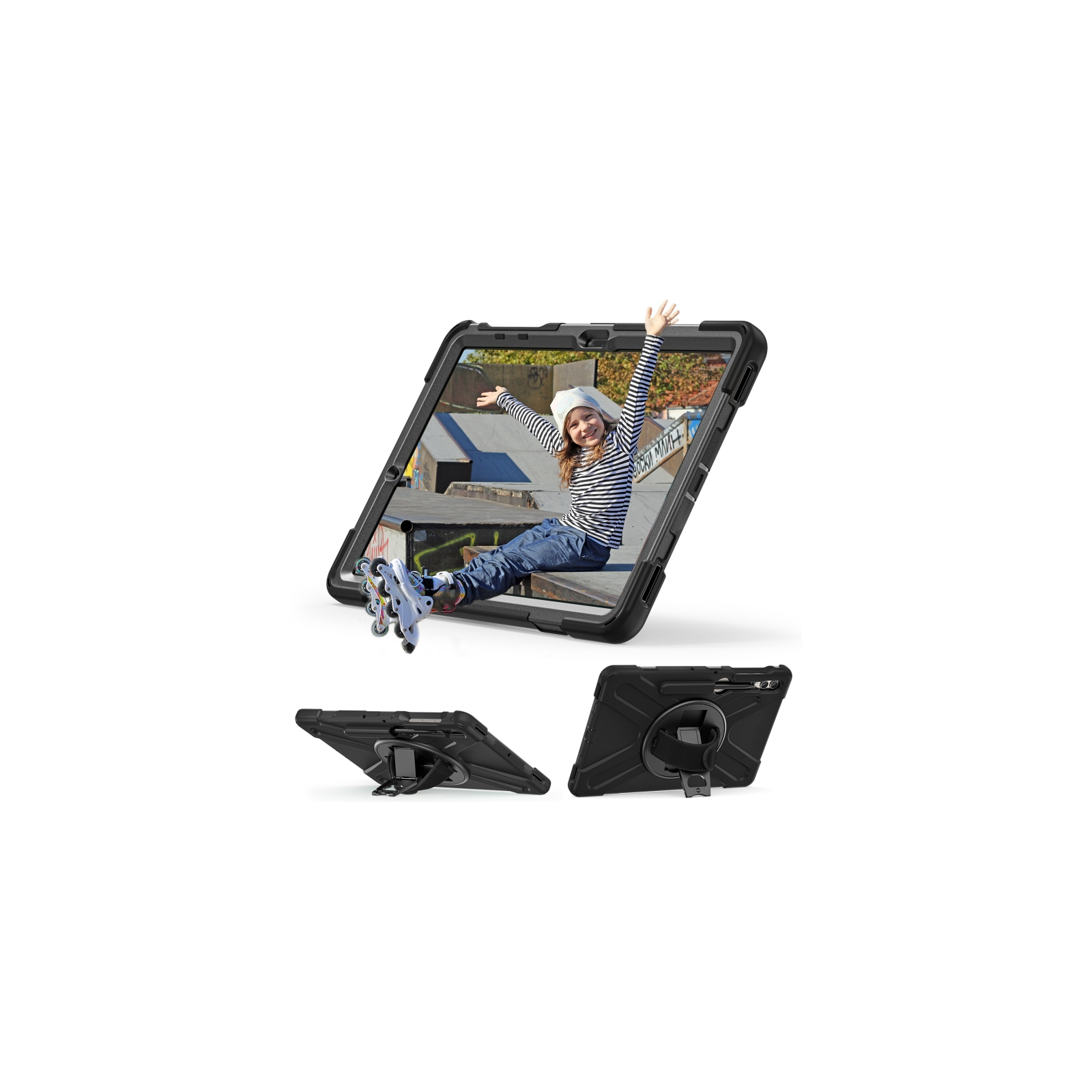 Чехол для планшета BeCover Heavy Duty Case Samsung Galaxy Tab S9 Plus (SM-X810/SM-X816)/S9 FE Plus (SM-X610/SM-X616) 12.4" (710445) изображение 6