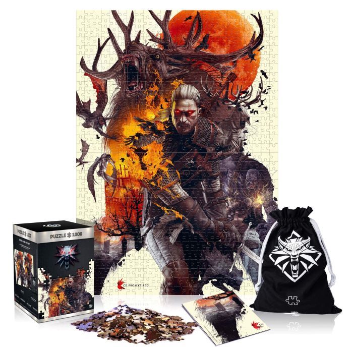 Пазл GoodLoot Witcher: Monsters 1000 элементов (5908305231936) изображение 2
