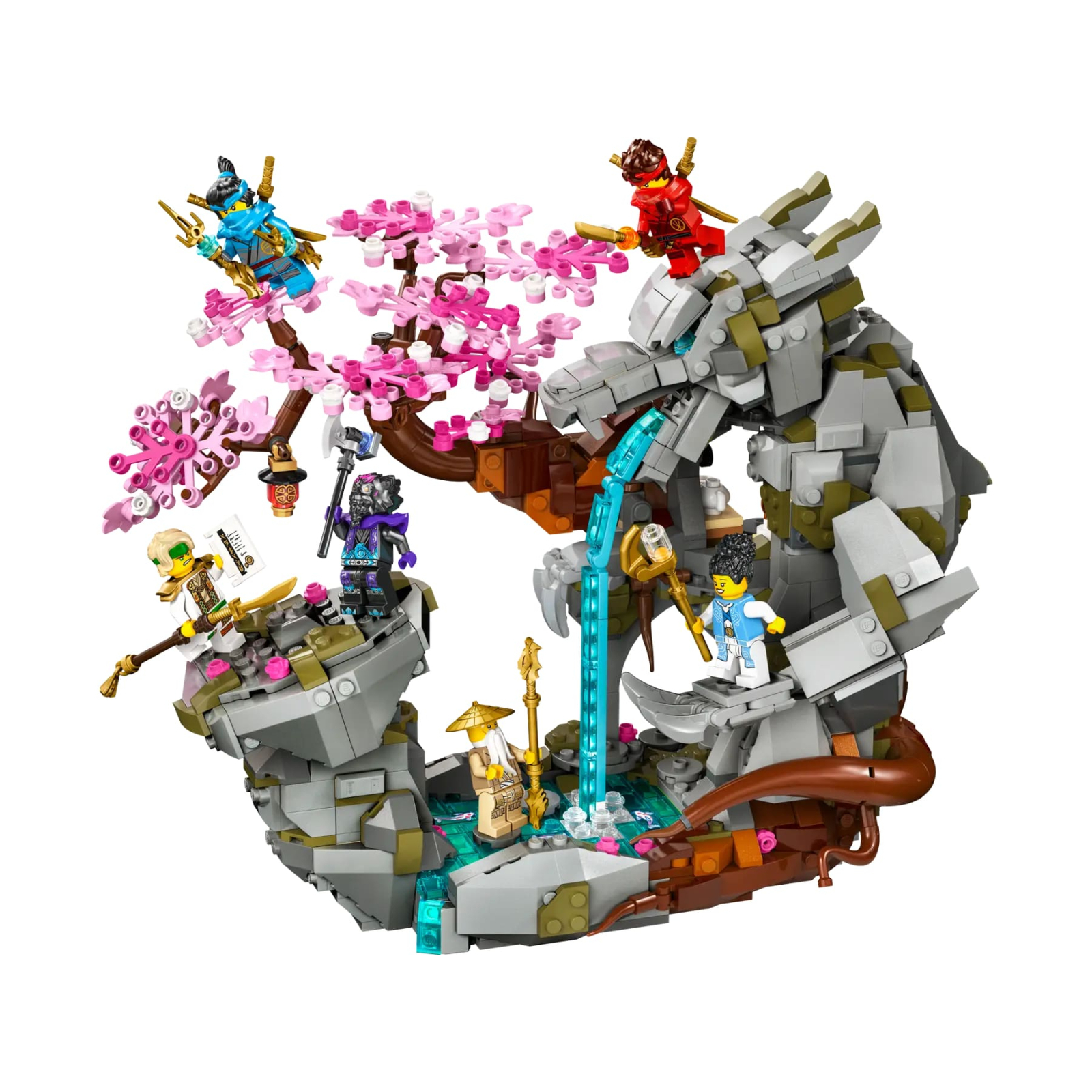 Конструктор LEGO Ninjago Храм камня дракона 1212 деталей (71819)
